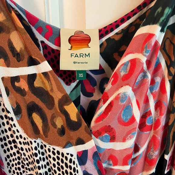 Farm Rio wrap mini dress - Picture 3 of 7